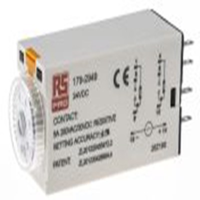 RS PRO,179-2949,计时器继电器, TKB系列, 0.5 to 10 s范围, 2触点 24 V dc 24V 交流, 1功能, 双刀双掷时间范围