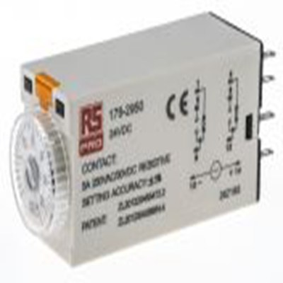 RS PRO,179-2950,计时器继电器, TKB系列, 1 to 30 s范围, 2触点 24 V dc 24V 交流, 1功能, 双刀双掷时间范围