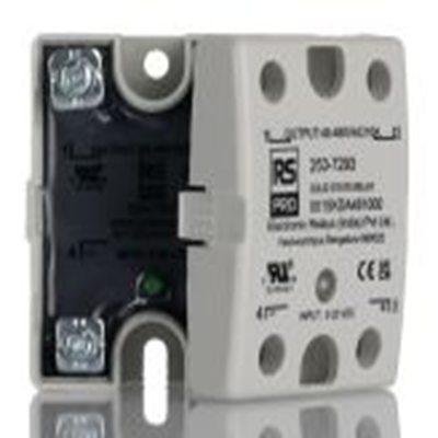 RS PRO,253-7293,固态继电器, 最大负载10 A, 480 Vrms, 最大控制32V dc, 单刀单掷
