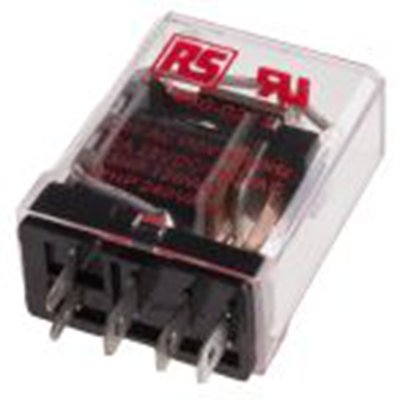 RS PRO,450-0217,功率继电器, 110V 交流线圈 15A切换, 单刀双掷, PCB安装, 银合金触点