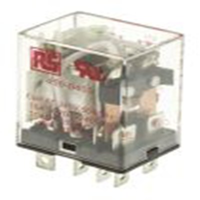 RS PRO,450-0403,功率继电器, 240V 交流线圈 10A切换, 双刀双掷, 公安装, 银合金触点