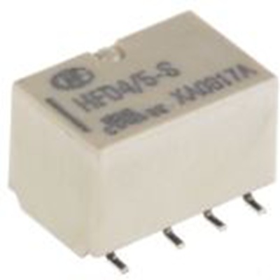 RS PRO,800-4524,信号继电器, 5V 直流线圈, 2A, 单刀双掷, PCB安装