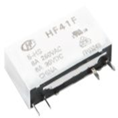RS PRO,800-4546,功率继电器, 5V 直流线圈 6A切换, 单刀单掷, PCB安装, 银合金触点, HF系列