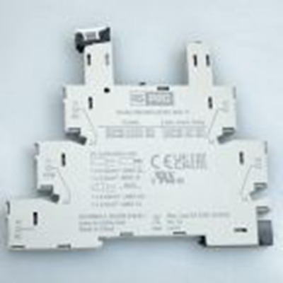 RS PRO,282-4497,继电器插座, CRINT-S13系列, 24V 交流/直流, DIN 导轨安装, 适用于1 极 PCB 继电器