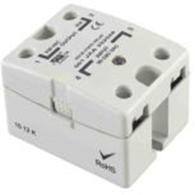 RS PRO,253-7285,固态继电器, 001 SJDA系列, 最大负载10 A, 280 Vrms, 最大控制32V dc, 面板安装, 单刀单掷