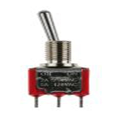RS PRO,448-0747, 扳钮开关, 单刀双掷, 接通 -（接通）操作, 5 A 28 V dc, 面板安装, 焊接端子