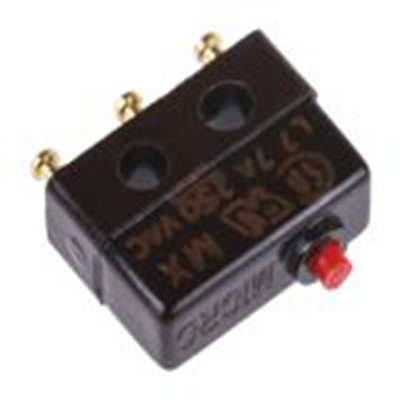 RS PRO,333-322, 滚轮杠杆 超小型微动开关, SPCO, 28 V dc, 250 V 交流, 4 A触点, 焊接端, 操作力1.952N
