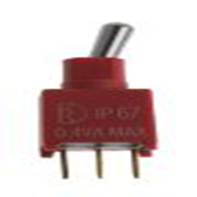 RS PRO,401-709, 扳钮开关, 单刀双掷, 接通 -（接通）操作, 400 mA 15 V dc, PCB安装, 焊接端子, IP40
