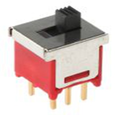 RS PRO,429-509, 双刀双掷 拨动开关, 闭锁操作, PCB安装, 400 (20 V) mA 尼龙