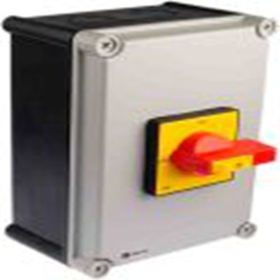 RS PRO,466-132, 3 隔离开关, 4极, DIN 导轨安装 125 A, IP65 55 kW, 红色把手