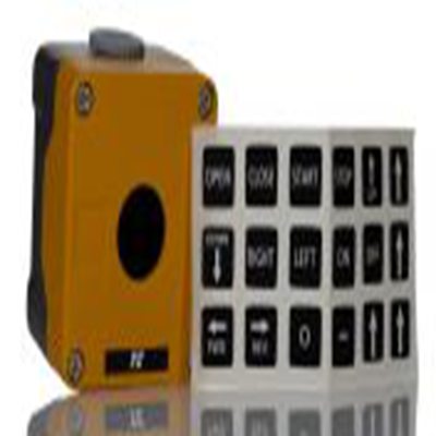 RS PRO,136-8582,1孔 按钮盒, Φ22 mm孔径, 黄色 压铸铝外壳, IP65, 最高70 °C, 105 mm x 68 mm x 51 mm