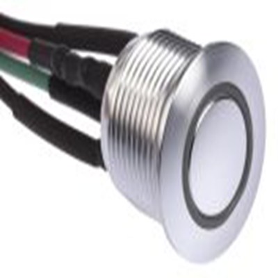 RS PRO,175-8540, 照明 按钮开关, Φ16 mm开孔, 面板安装, 瞬时型操作, 白色LED, 单刀单掷, IP40 36 V dc, MPB16系列