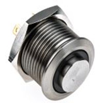 RS PRO,175-9489, 照明 按钮开关, Φ16 mm开孔, 面板安装, 瞬时型操作, 红色LED, 单刀单掷, IP40 36 V dc, MPB16系列