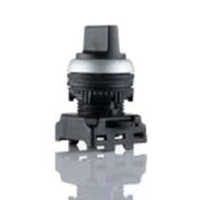RS PRO,188-1151, 3档 选择器开关头, Φ22 mm开孔, 闭锁, IP65