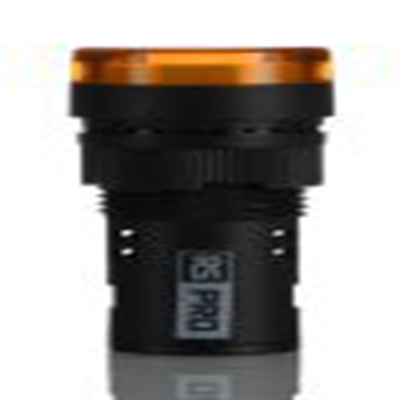 RS PRO,271-7479, 黄色 圆形 指示灯, Φ16 mm开孔, LED, 24 V ac/dc, 20 mA, 面板安装, IP44