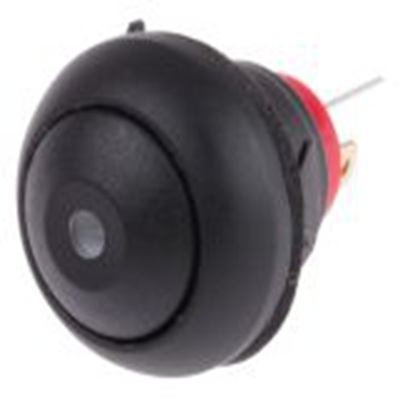 RS PRO,734-6707P, 照明 微型按钮开关, Φ13.6 mm开孔, 面板安装, 瞬时型操作, 黄色LED, 单刀单掷, IP40 50 V dc 32 V 交流, PASX系列