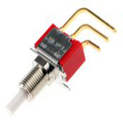 RS PRO,734-6794P, 按钮开关, Φ6.4 mm开孔, PCB安装, 闭锁操作, 红色LED, 单刀双掷 125 V 交流