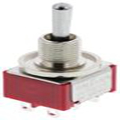 RS PRO,734-7047P, 扳钮开关, 双刀双掷, 开 - 关 - 开操作, 5 A 26 V dc, 面板安装, 焊接端子