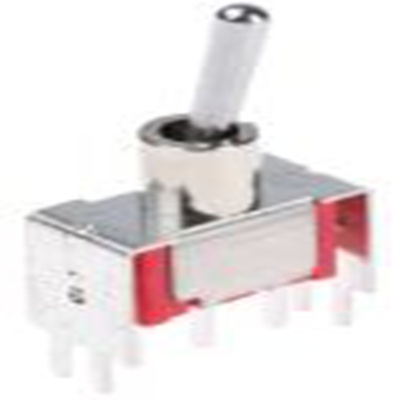 RS PRO,734-7084P, 扳钮开关, 单刀双掷, 接通 -（接通）操作, 5 A 26 V dc, PCB安装, 通孔端子