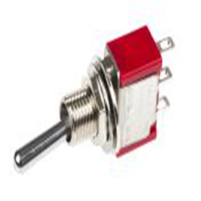 RS PRO,734-7117P, 扳钮开关, 单刀双掷, 接通 -（接通）操作, 5 A 28 V dc, 面板安装, 焊接端子