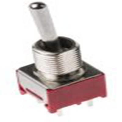 RS PRO,734-7191P, 扳钮开关, 双刀双掷, 接通 -（接通）操作, 3 A 15 V dc, PCB安装, 焊接端子, IP56, IP66