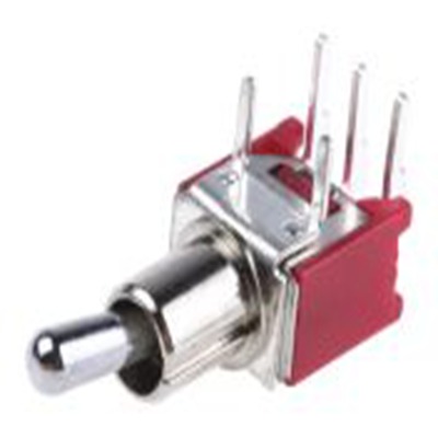 RS PRO,734-7220P, 扳钮开关, 单刀双掷, 接通 -（接通）操作, 3 A 15 V dc, PCB安装, 焊接端子, IP56, IP66
