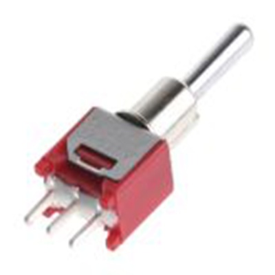 RS PRO,734-7224P, 扳钮开关, 单刀双掷, 开 - 关 - 开操作, 3 A 24 V dc, PCB安装, 焊接端子, IP66, IP56