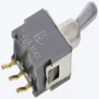 RS PRO,734-7249P, 扳钮开关, 单刀双掷, 接通 -（接通）操作, 400 mA 24 V dc, PCB安装, 通孔端子, IP40