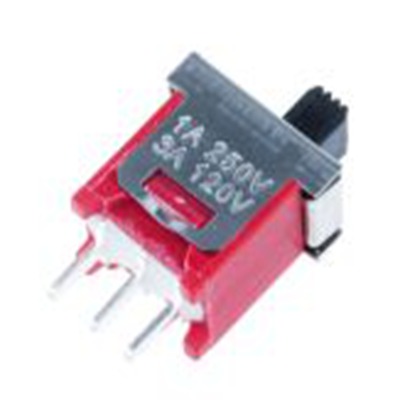 RS PRO,734-7264P, 单刀双掷 拨动开关, 开 - 关 - 开操作, PCB安装, 3 A 尼龙