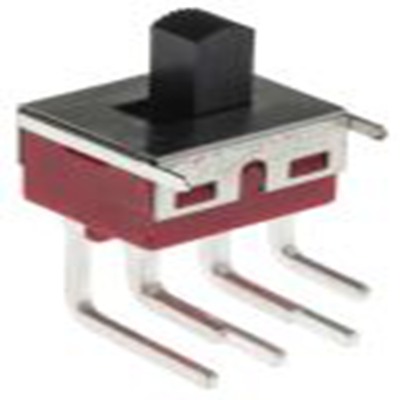 RS PRO,734-7274P, 双刀双掷 拨动开关, 闭锁操作, PCB安装, 5 A 镀银黄铜