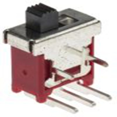 RS PRO,734-7277P, 单刀双掷 拨动开关, 开 - 关 - 开操作, PCB安装, 3 A 尼龙