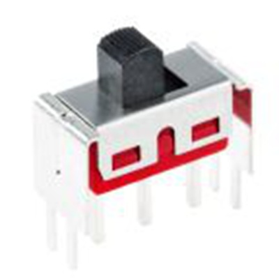 RS PRO,734-7303P, 单刀双掷 拨动开关, 闭锁操作, PCB安装, 5 A 尼龙