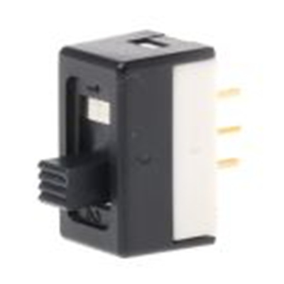 RS PRO,734-7340P, 单刀双掷 拨动开关, 闭锁操作, PCB安装, 1 A 聚丁烯对苯二酸盐