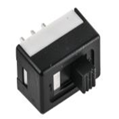 RS PRO,734-7343P, 单刀双掷 拨动开关, 闭锁操作, PCB安装, 3 A 尼龙