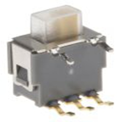 RS PRO,734-7359P, 单刀双掷 拨动开关, 闭锁操作, PCB安装, 400 (20 V) mA, IP40 聚丁烯对苯二酸盐