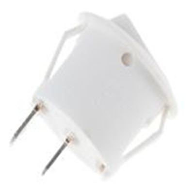 RS PRO,793-2572, 摇臂开关, 白色 开 - 无 - 开, 单刀单掷, 面板安装, 开 - 关操作, IP66
