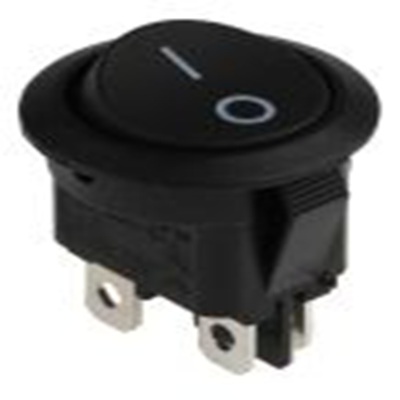 RS PRO,793-2575, 摇臂开关, 黑色 开 - 无 - 开, 双刀单掷, 面板安装, 开 - 关操作, IP66
