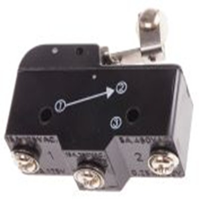 RS PRO,797-2514, 滚轮杠杆 微型开关, SPCO, 250 V 交流, 15 A触点, 螺钉端, 操作力213g, IP40