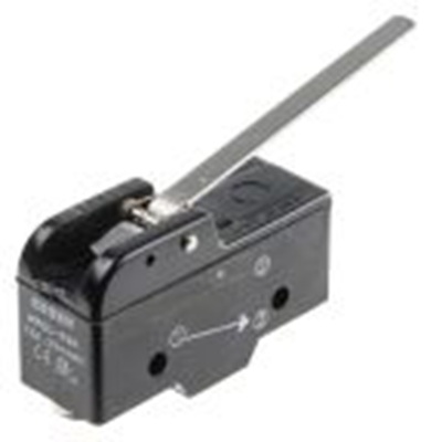 RS PRO,797-2570, 杠杆 微型开关, SPCO, 250 V 交流, 15 A触点, 螺钉端, 操作力85g, IP40