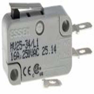 RS PRO,804-6237, 短杠杆 微型开关, SPCO, 250 V 交流, 16 A触点, 快速连接端, 操作力400g