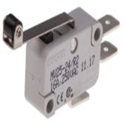 RS PRO,804-6259, 长滚轮杠杆 微型开关, 单刀双掷, 250 V 交流, 16 A触点, 快速连接端, 操作力400g