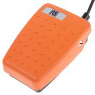 RS PRO,808-6995, 否 通用 支脚开关, SPCO触点, 触点额定24 V 交流AC 热塑性塑料, IPX7, 1.75 A, 瞬时型开关, 橙色