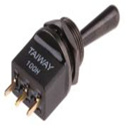 RS PRO,820-0532, 扳钮开关, 单刀双掷, 接通 -（接通）操作, 400 mA 20 V dc, PCB安装, 焊接端子, IP40