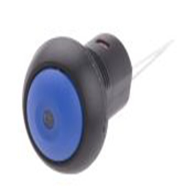 RS PRO,820-7555P, 照明 微型按钮开关, Φ13.6 mm开孔, PCB安装, 闭锁操作, 白色LED, 单刀单掷, IP40 24 V dc 30 V 交流