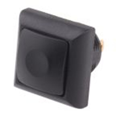RS PRO,820-7583P, 按钮开关, Φ13.6 mm开孔, 面板安装, 开 - 关操作, 黑色LED, 单刀单掷, IP40 50 V dc 32 V 交流