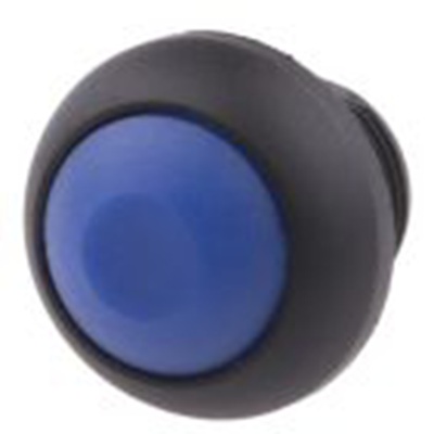 RS PRO,820-7606P, 微型按钮开关, Φ13.6 mm开孔, PCB安装, 瞬时型操作, 蓝色LED, 单刀单掷, IP40 50 V dc 32 V 交流