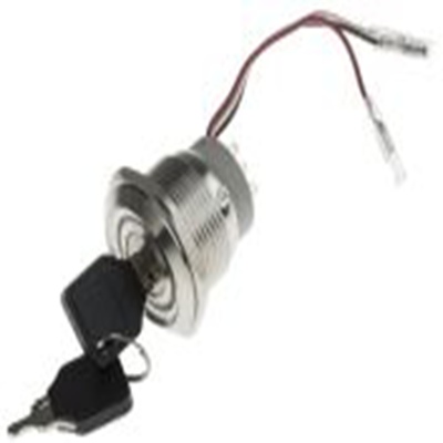 RS PRO,877-1898, 3档 钥匙开关, 双刀双掷, 5 A触点, 焊接端子, IP40, AV13L系列