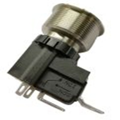 RS PRO,175-8812, 照明 按钮开关, Φ25.2 mm开孔, 面板安装, 闭锁操作, 白色LED, 单刀单掷, IP40 250 V 交流, MW25系列