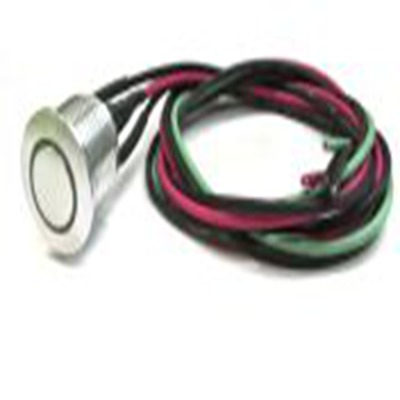 RS PRO,175-8527, 照明 按钮开关, Φ16 mm开孔, 面板安装, 瞬时型操作, 红色LED, 单刀单掷, IP40 36 V dc, MPB16系列