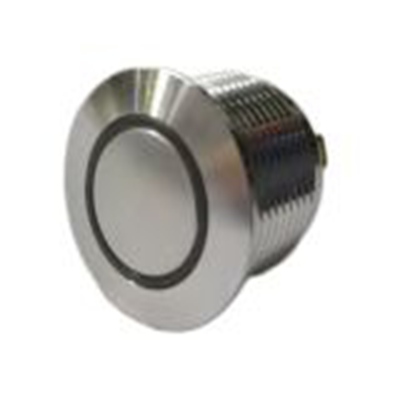 RS PRO,175-8533, 照明 按钮开关, Φ16 mm开孔, 面板安装, 瞬时型操作, 黄色LED, 单刀单掷, IP40 36 V dc, MPB16系列